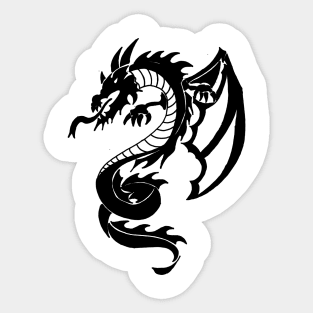 Dragon Tribal Tattoo Sticker